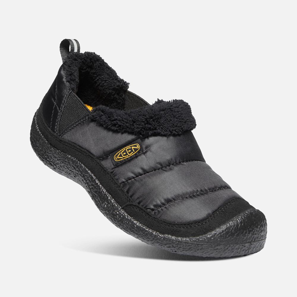 Zapatos Marca Keen Mexico Negros - Niños Howser Ii - KV6178294